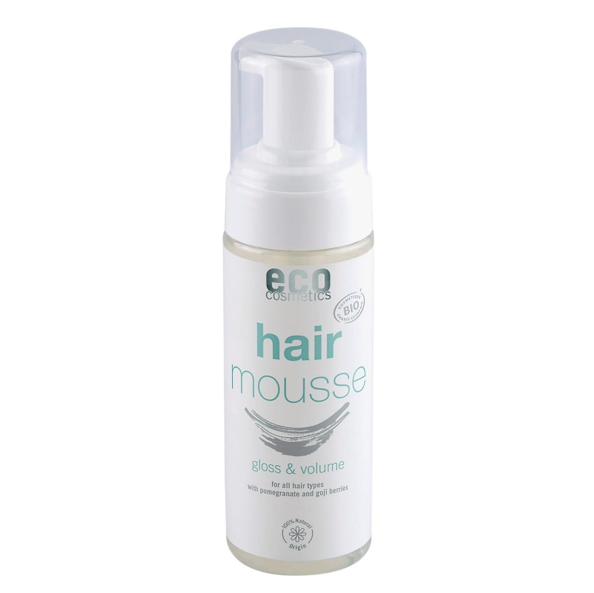 Eco Cosmetics natuurlijk haarschuim met granaatappel