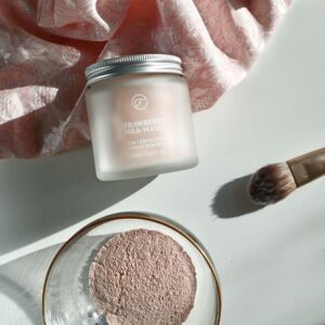 Flow Cosmetics – Strawberry Milk Mask 2 in 1 – Hyaluronzuur masker van Verzorgingnatuurlijk