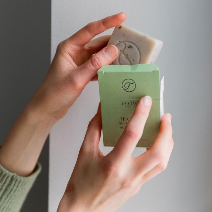 Flow Cosmetics – Tea Tree – Shampoo bar bij Verzorgingnatuurlijk te krijgen