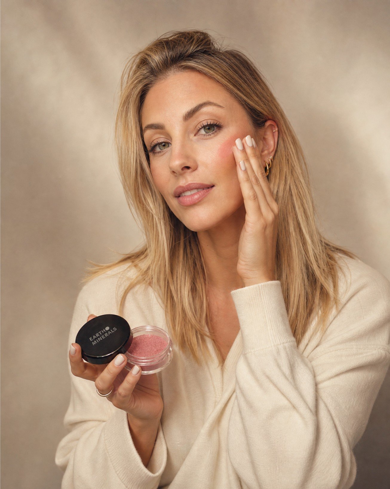 Luminous Shimmer Blush Hot Chestnut
