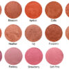 Satin matte blush Apricot - alle kleuren