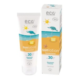 natuurlijke sunlotion van het merk Eco Cosmetics