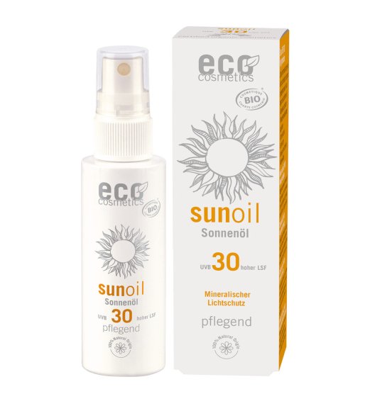 Natuurlijke zonne olie spray SPF30