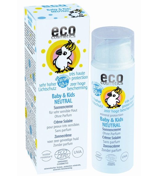 Natuurlijke zonnebrandcrème SPF50 voor baby en kind 50 ML