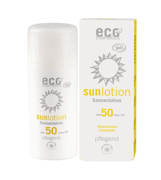 Natuurlijke zonnebrandcrème SPF50 goji en granaatappel
