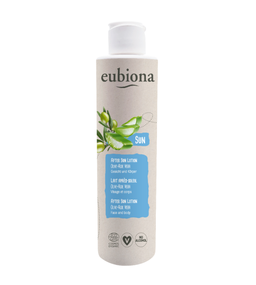 Natuurlijke aftersun lotion aloe vera en olijf