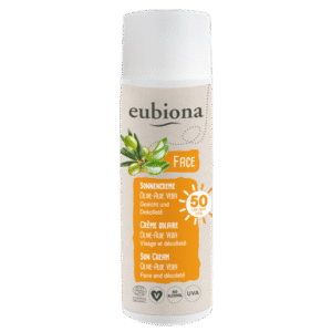 Natuurlijke zonnecrème SPF50 gezicht